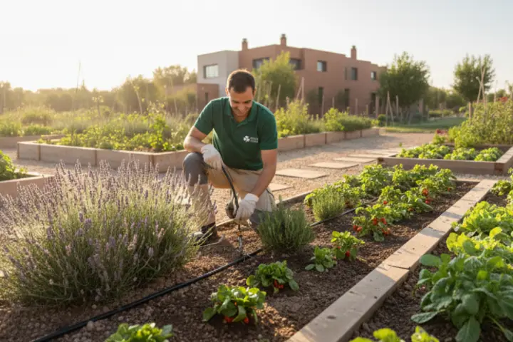 Venta de tierra y mantillo para jardines y mantenimiento de jardinería en Madrid - Ricotrebol - Instalación de sistemas de riego para tu jardín en Madrid