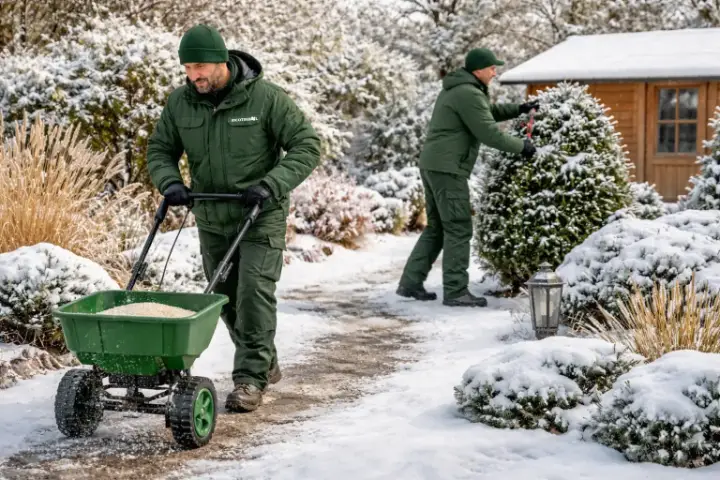 Venta de tierra y mantillo para jardines y mantenimiento de jardinería en Madrid - Ricotrebol - cuidados de tu jardín en invierno