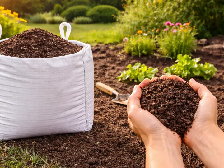 Venta de tierra y mantillo para jardines y mantenimiento de jardinería en Madrid - Ricotrébol - Tierra vegetal para jardines y espacios verdes