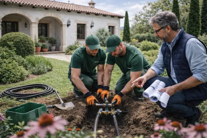 Venta de tierra y mantillo para jardines y mantenimiento de jardinería en Madrid - Ricotrebol - Instalación de sistemas de riego en fincas y jardines en Madrid