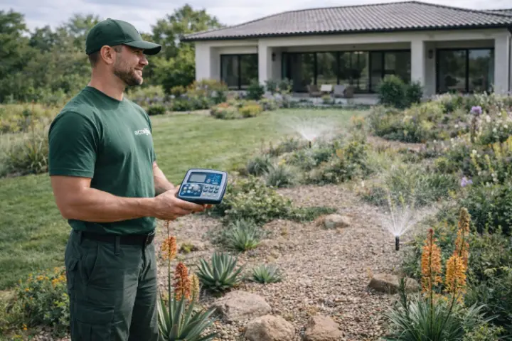 Venta de tierra y mantillo para jardines y mantenimiento de jardinería en Madrid - Ricotrébol - Ahorrar agua con plantas de bajo consumo y un buen sistema de riego en tu jardín en Madrid