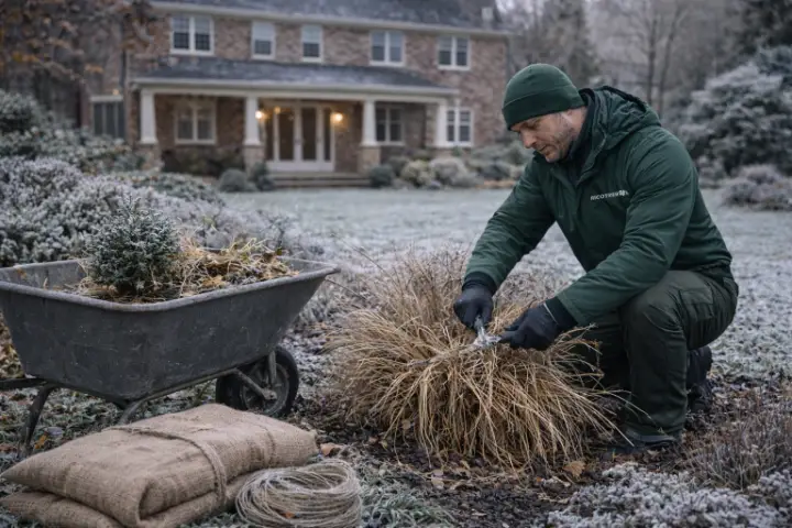Venta de tierra y mantillo para jardines y mantenimiento de jardinería en Madrid - Ricotrebol - Preparar el jardín para el invierno con estos sencillos pasos