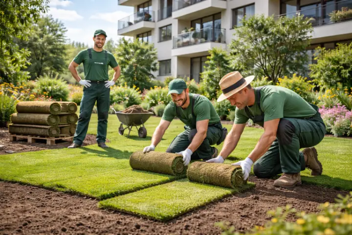 Venta de tierra y mantillo para jardines y mantenimiento de jardinería en Madrid - Ricotrebol - Comprar tepe, el mejor césped para tu jardín en Madrid