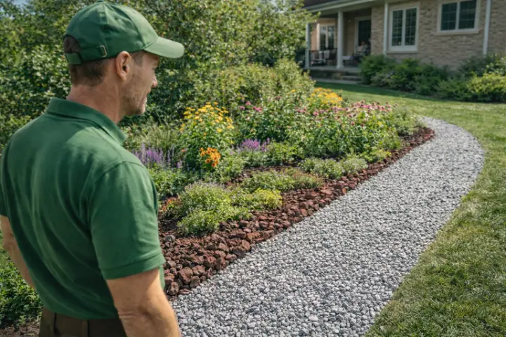 Venta de tierra y mantillo para jardines y mantenimiento de jardinería en Madrid - Ricotrebol - Drenaje del jardín con arena, grava y piedra volcánica o cuando tu suelo es fuente de salud para tus plantas