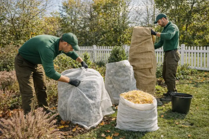 Venta de tierra y mantillo para jardines y mantenimiento de jardinería en Madrid - Ricotrebol - ¿Cómo preparar el jardín para el invierno?
