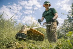 Venta de tierra y mantillo para jardines y mantenimiento de jardinería en Madrid - Ricotrebol - ¿Cuándo es el mejor momento para desbrozar el jardín?
